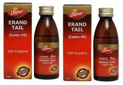 Dabur Erand Tail(100ml each) (Pack of 2) Hair Oil(200 ml)