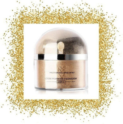 MYEONG Shimmery shine Illumination powdery golden highlighter  Highlighter(GOLD)