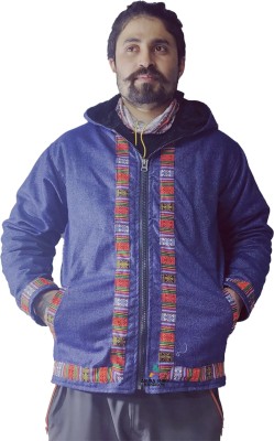 ARUNA KULLU HANDLOOM Full Sleeve Self Design Men Jacket