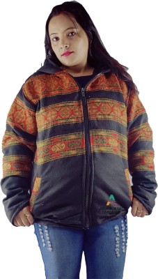 ARUNA KULLU HANDLOOM Full Sleeve Printed Women Jacket