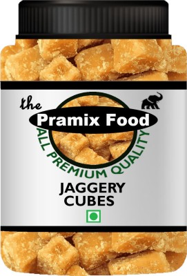 Pramix Organic Jaggery Cubes, Gud Jaggery, Gur Bheli 400gm Block Jaggery(400 g)