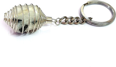 AIR9999 Rainbow Moon Stone Crystal Tumble Key Chain For Chakra And Reiki Healing Key Chain
