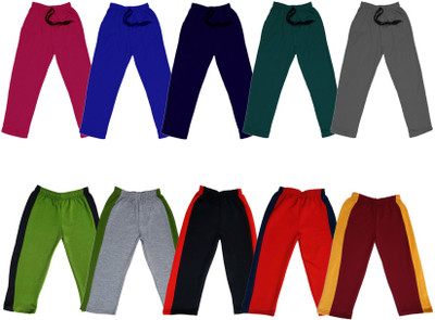 IndiWeaves Track Pant For Boys & Girls(Multicolor, Pack of 10)
