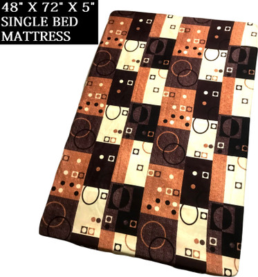 GriinViztal Zippered Single Size Breathable Mattress Cover(Brown)