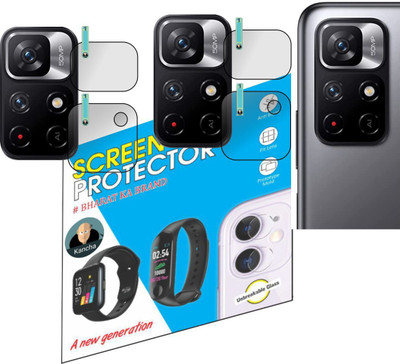 KANCHA Back Camera Lens Glass Protector for Redmi Note 11T 5G, Poco M4 Pro 5G(Pack of: 2)
