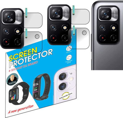 KANCHA Back Camera Lens Glass Protector for Redmi Note 11T 5G, Poco M4 Pro 5G(Pack of: 2)