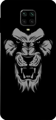 BUGGU POCO M2 Pro Mobile Skin(Ultra Super Black Lion Skin With High Matte Finish.)