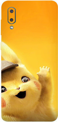 TJ CREATION SAMSUNG GALAXY M02 Mobile Skin(Ultra Super Baby Pikachu Skin With High Matte Finish.)