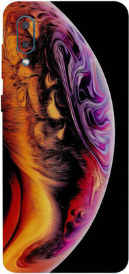 TJ CREATION SAMSUNG GALAXY M02 Mobile Skin(Ultra Super Color Moon Skin With High Matte Finish.)