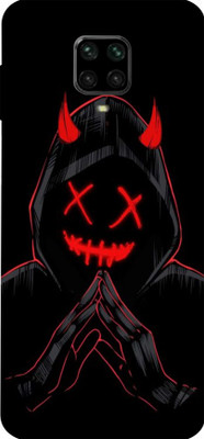 LAMHA Poco M2 Pro Mobile Skin(Ultra Super Black Devil Skin With High Mattte Finish.)