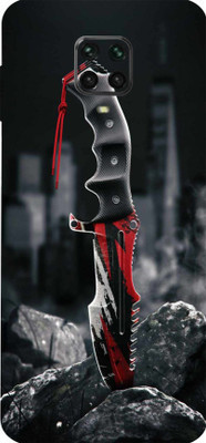 BugguSkin POCO M2 Pro, Poco m2 Pro Mobile Skin(Ultra Super Killer Knife Skin With High Matte Finish.)