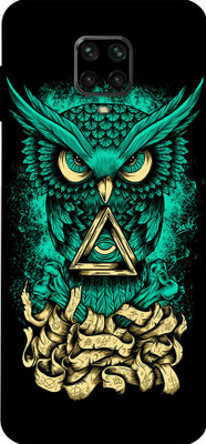 BUGGU POCO M2 Pro Mobile Skin(Ultra Super Angry Owl Skin With High Matte Finish.)