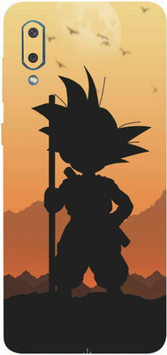 BUGGU SAMSUNG GALAXY M02, samsung galaxy m02 Mobile Skin(Ultra Super Goku Sunset Skin With High Matte Finish.)
