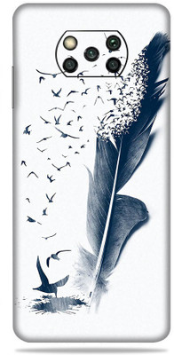 Satisfactory Xiaomi Poco X3 Pro Mobile Back Skin Mobile Skin(Multicolor)