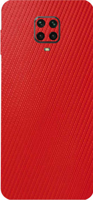 BUGGU POCO M2 Pro Mobile Skin(Ultra Super Red Carbon Fiber Skin With High Matte Finish.)