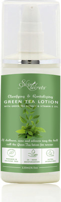 SKIN SECRETS Green Tea Lotion 120ml with Green Tea Extract & Vitamin E Oil(120 ml)