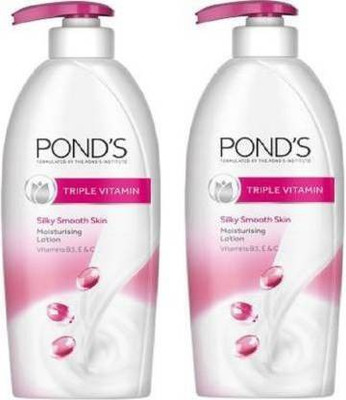 POND's TRIPLE VITAMIN MOISTURISING LOTION 275 ML X 2(545 g)