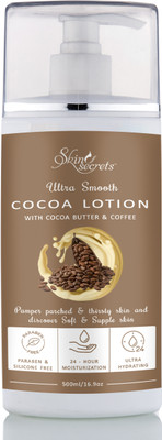 SKIN SECRETS Cocoa Lotion 500ml with Cocoa Butter and Coffee(500)