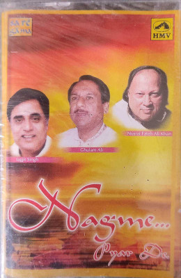 NAGME PYAR DE - NEW CASSETTE Audio CD Standard Edition(Hindi - NUSRAT FATEH LI KHAN / GHULAM ALI)