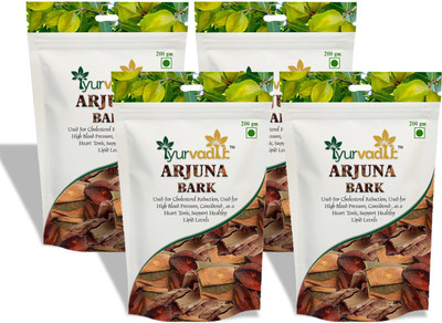 iyurvadik Organic Arjun ki Chaal - 800 Gm - Terminalia Arjuna Bark Heart Care Remedy Seed(800 g)