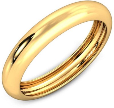 Candere by Kalyan Jewellers Lightweight Band 18kt Yellow Gold ring