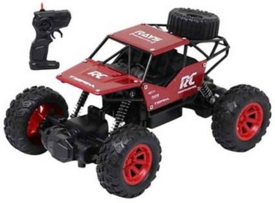 NIYAMAT Rock Crawler 2 WD High Speed Rechargeable Off-Road Monster Truck Climbing Car(Red)