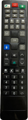 SHIELDGUARD Remote Control No. 294, Compatible for LED TV Llyod Remote Controller(Black)