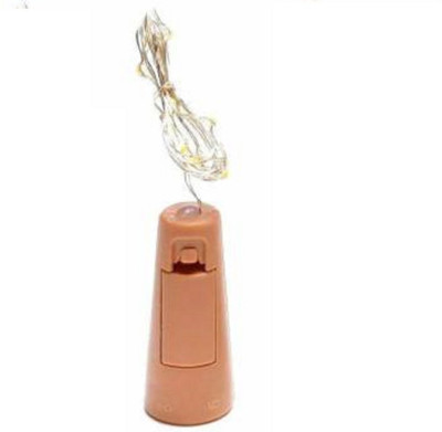 Misaki 20 LEDs 1.98 m Gold Steady String Rice Lights(Pack of 1)