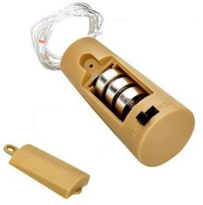 Misaki 20 LEDs 1.98 m Gold Steady Ball Rice Lights(Pack of 1)