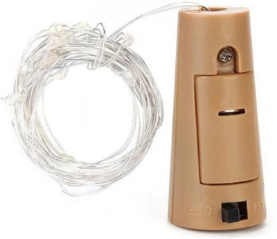Misaki 20 LEDs 1.98 m Gold Steady Ball Rice Lights(Pack of 1)