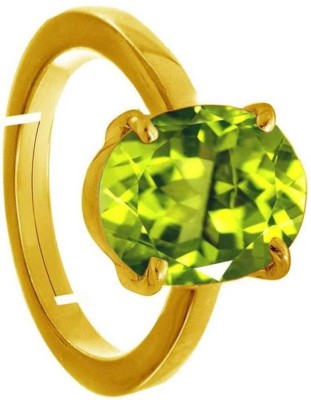 Chopra Gems Stainless Steel Gold Plated Ring