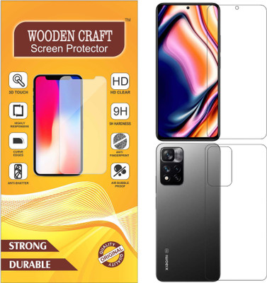 wooden craft Front and Back Screen Guard for Xiaomi 11i {Flexible}, MZB0A5BIN, 11i(Pack of 2)