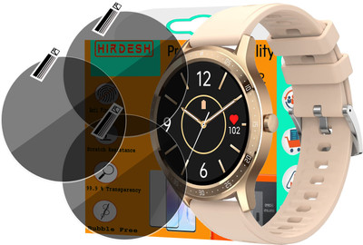 hirdesh Screen Guard for FIRE-BOLTT 360 SPO2(Pack of 3)