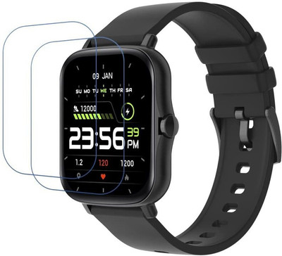 AHWAVEEDA Impossible Screen Guard for Protective Ultra Clear Screen Protector for Smartwatch Compatible For Fire-Boltt Beast Pro(Pack of 2)