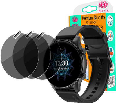 daffin Screen Guard for NoiseFit Evolve 2 SMART WATCH(Pack of 3)