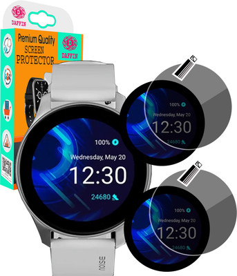 daffin Screen Guard for NoiseFit Evolve 2 SMART WATCH(Pack of 2)
