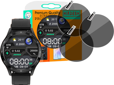 hirdesh Screen Guard for FIRE-BOLTT 360 SPO2(Pack of 3)