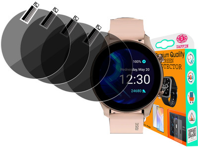 daffin Screen Guard for NoiseFit Evolve 2 SMART WATCH(Pack of 4)