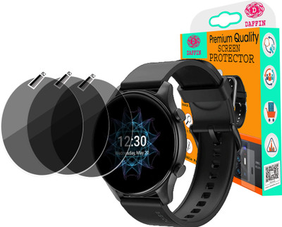 daffin Screen Guard for NoiseFit Evolve 2 SMART WATCH(Pack of 3)