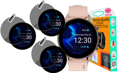 daffin Screen Guard for NoiseFit Evolve 2 SMART WATCH(Pack of 3)