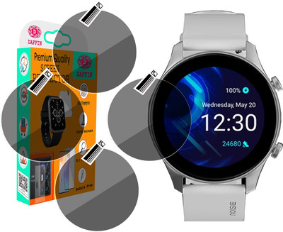 daffin Screen Guard for NoiseFit Evolve 2 SMART WATCH(Pack of 4)
