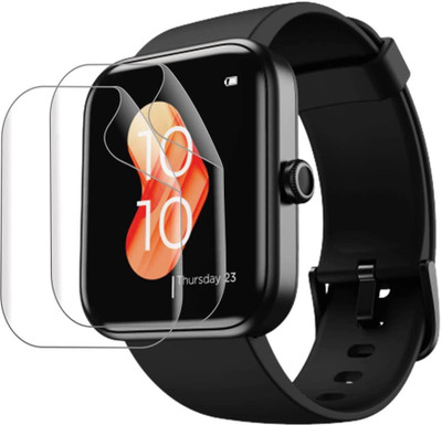 AHWAVEEDA Impossible Screen Guard for Xtend 1.69 inch Smart Watch Screen Guard Scratch Guard Full Screen Protector Compatible for Boat Xtend(Pack of 2)