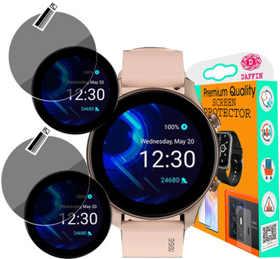 daffin Screen Guard for NoiseFit Evolve 2 SMART WATCH(Pack of 2)