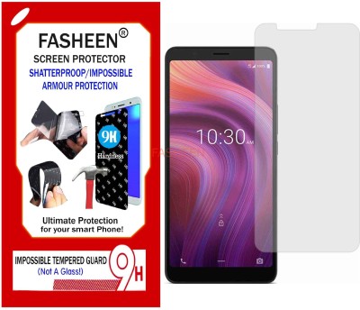 Fasheen Tempered Glass Guard for ALCATEL 3V (2019) (Flexible Shatterproof)(Pack of 1)