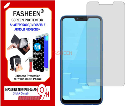 Fasheen Tempered Glass Guard for RMX1811 (REALME C1) (Flexible Shatterproof)(Pack of 1)