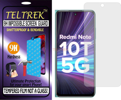 TELTREK Tempered Glass Guard for XIAOMI M2007J3SY (Flexible Shatterproof)(Pack of 1)