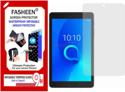 Fasheen Tempered Glass Guard for ALCATEL 3T 8 (Flexible Shatterproof)(Pack of 1)