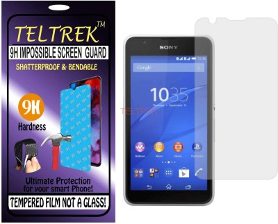 TELTREK Tempered Glass Guard for SONY XPERIA E4G E2003 (Flexible Shatterproof)(Pack of 1)