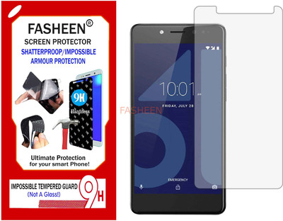 Fasheen Tempered Glass Guard for 10.OR E BEYOND BLACK 2 GB (Flexible Shatterproof)(Pack of 1)