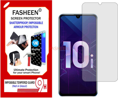 Fasheen Tempered Glass Guard for HUAWEI HONOR 10I (Flexible Shatterproof)(Pack of 1)